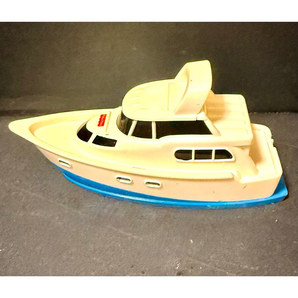 Geotrax Geo Trax 06 Fisher Price Boat Ship Yacht Kids Bath Beach Play toy